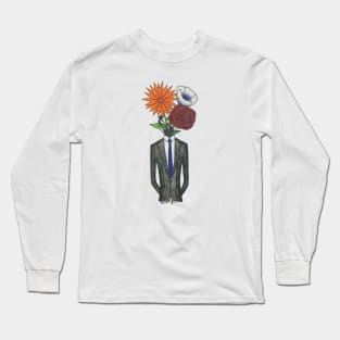 Suit Vase Long Sleeve T-Shirt